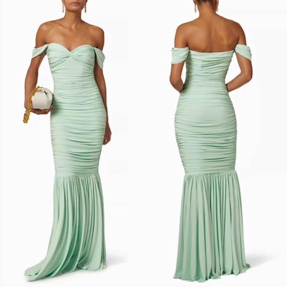 NORMA KAMALI FISHTAIL GOWN